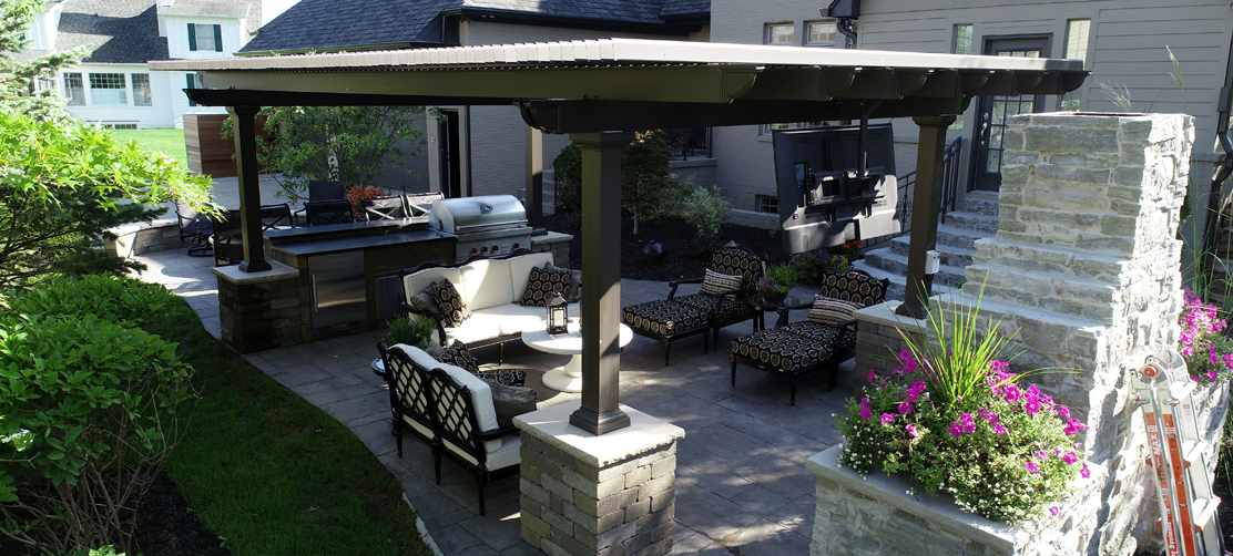 transform outdoor space with pergola
