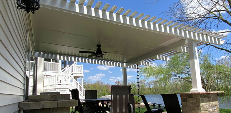 Extend the Season With Our New Cool Dry Pergola - W.A. Zimmer Company