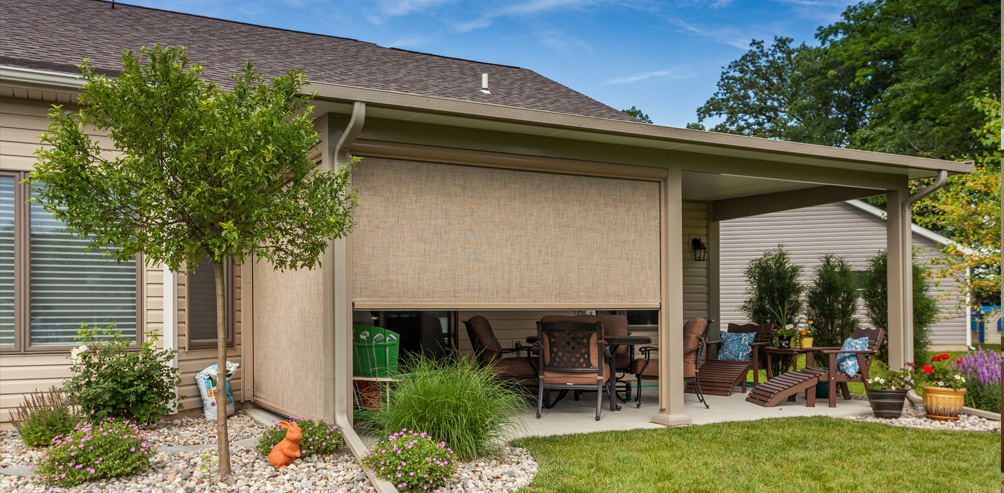 Patio deals shade screen