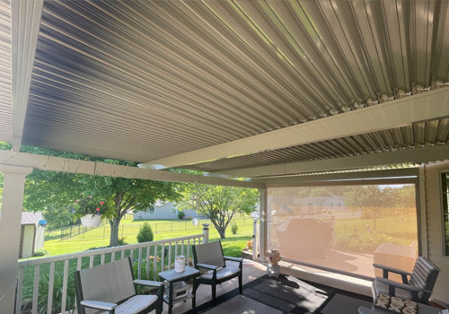 operable pergola