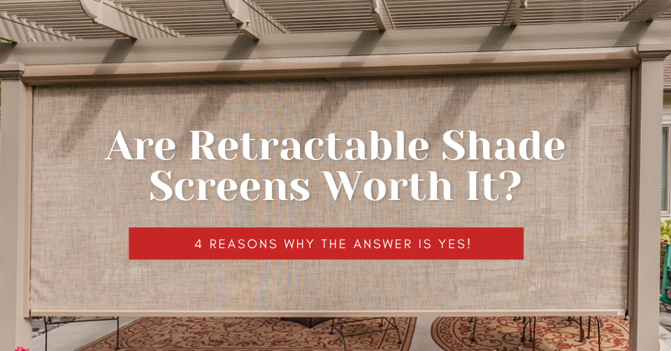 retractable shade screen