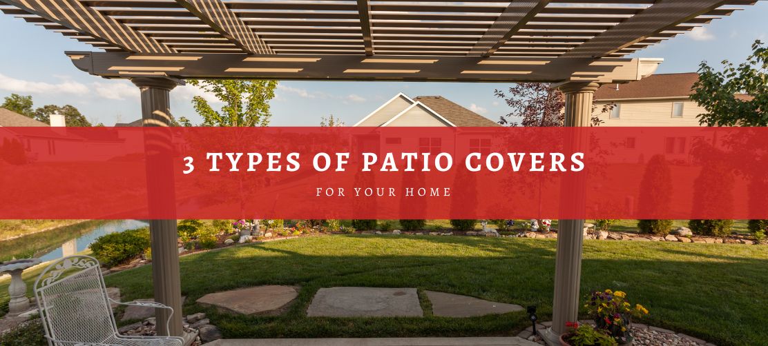 types of patio covers