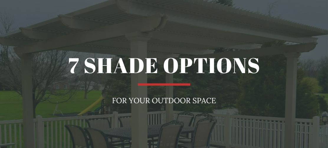 outdoor shade options