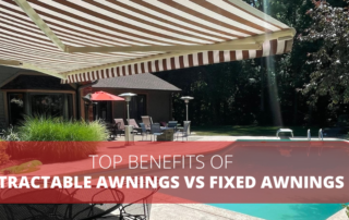 retractable awnings vs fixed awnings