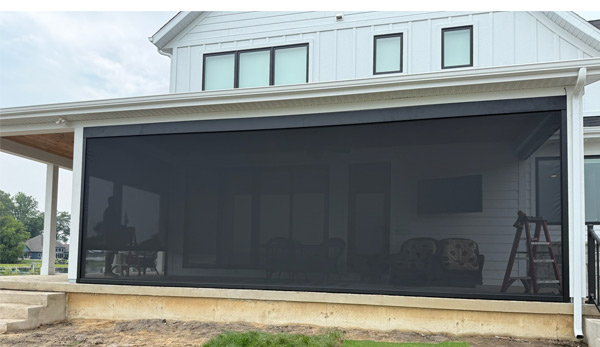 magnatrack-screen-noblesville magnatrack motorized screen noblesville - patio screens - garage door screens